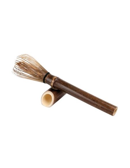 Batidor Té Matcha de bambú negro. Tienda especializada en té premium