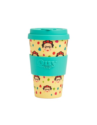 Taza de viaje con tapa 400 ml Frida