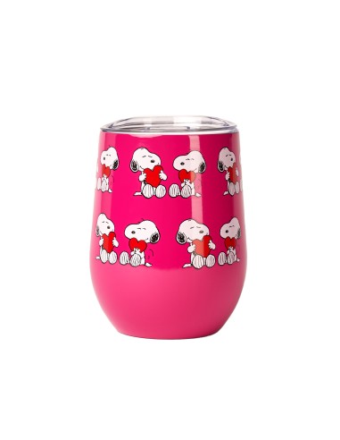 Vaso térmico con tapa 300 ml Snoopy Love