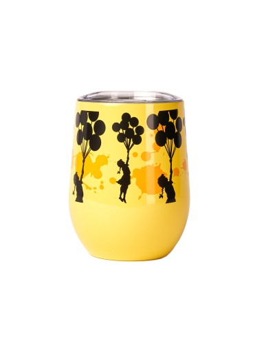 Vaso térmico con tapa 300 ml Flying Balloons Girl