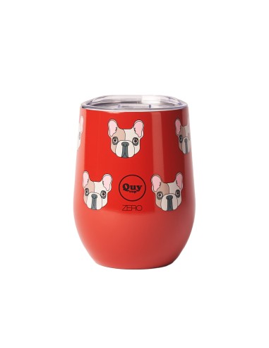 Vaso térmico con tapa 300 ml Perro Achille