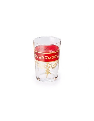 Tea Glass Dina Rojo